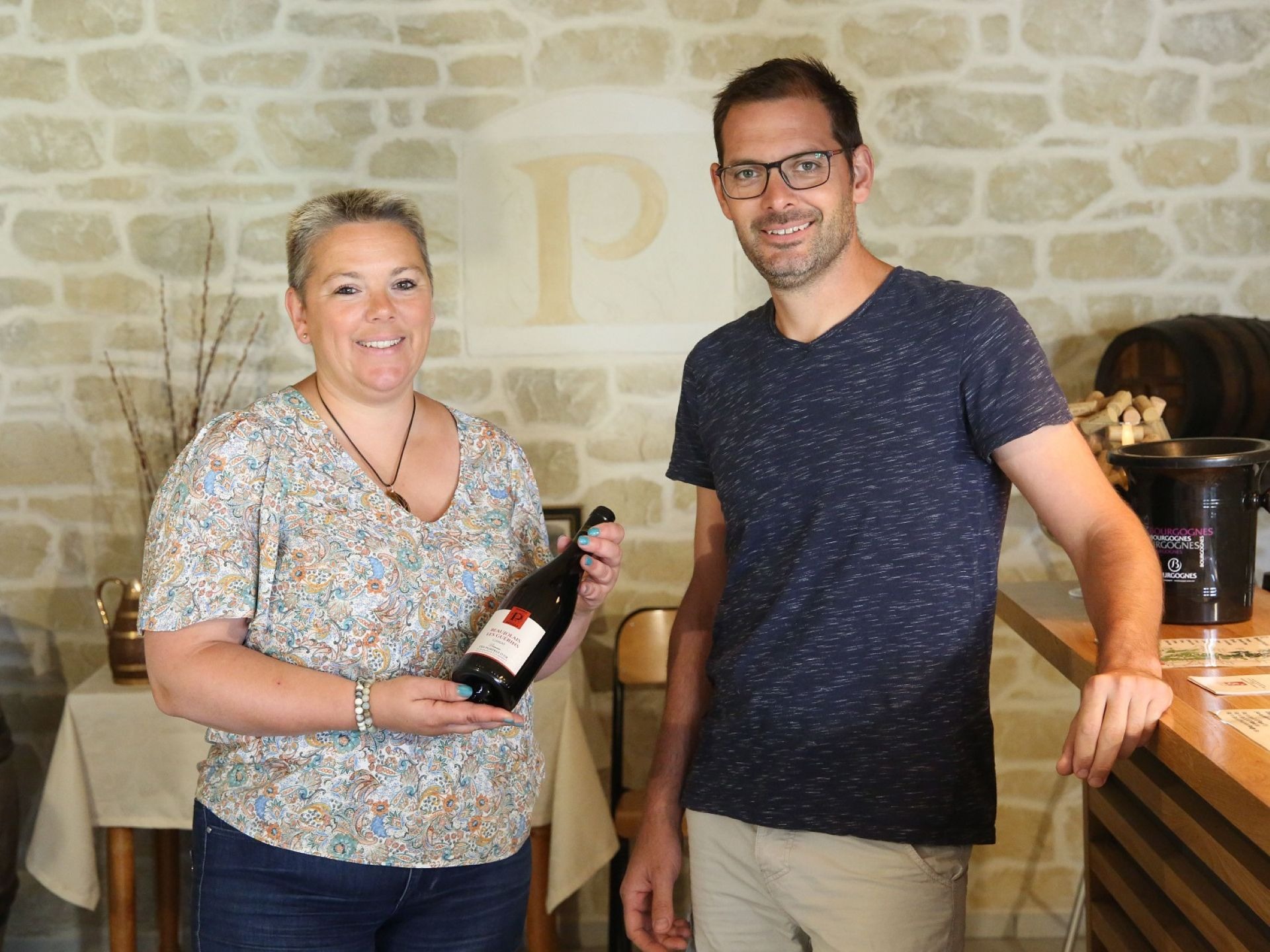 Bérengère et Julien caveau perras