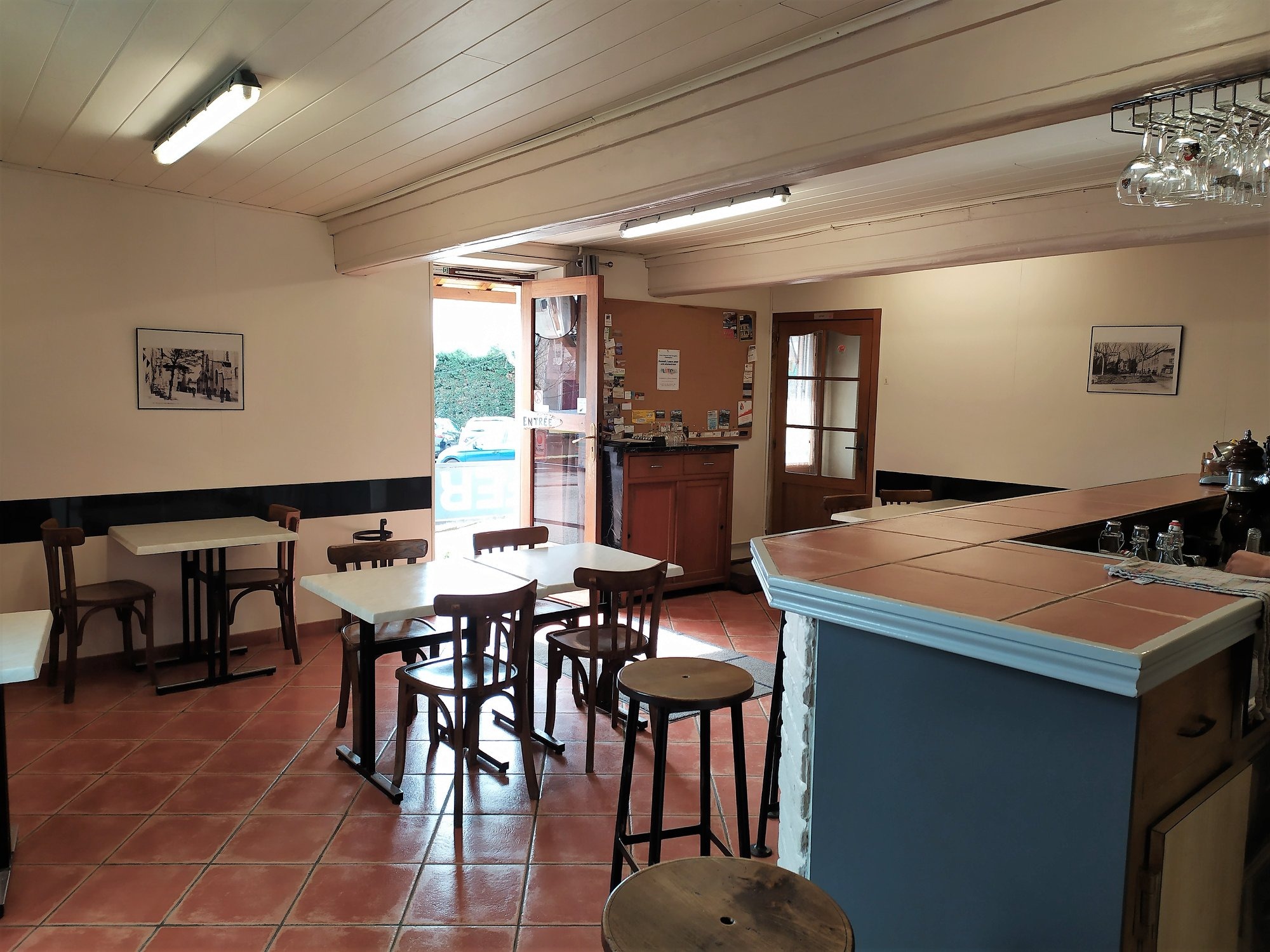 Vue du bar_Restaurant Les Gourmandines_Chabanière