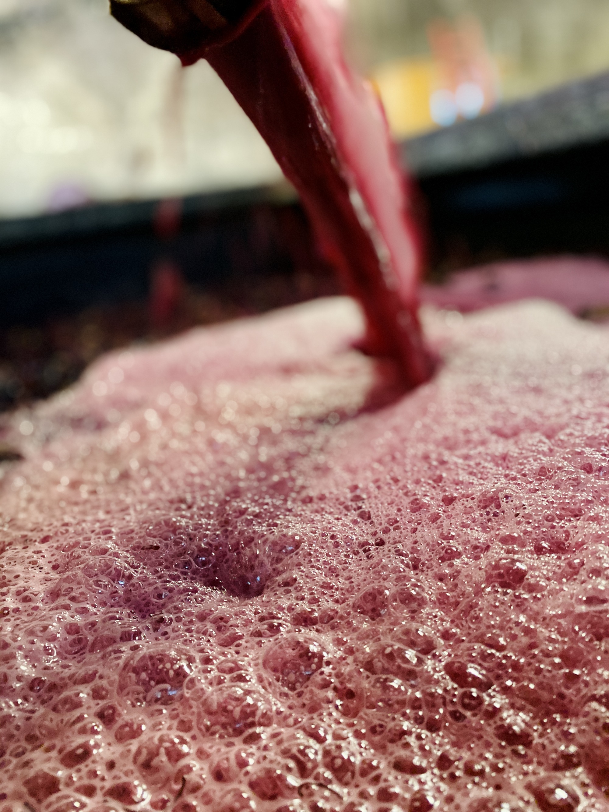 Vin rouge pendant remontage