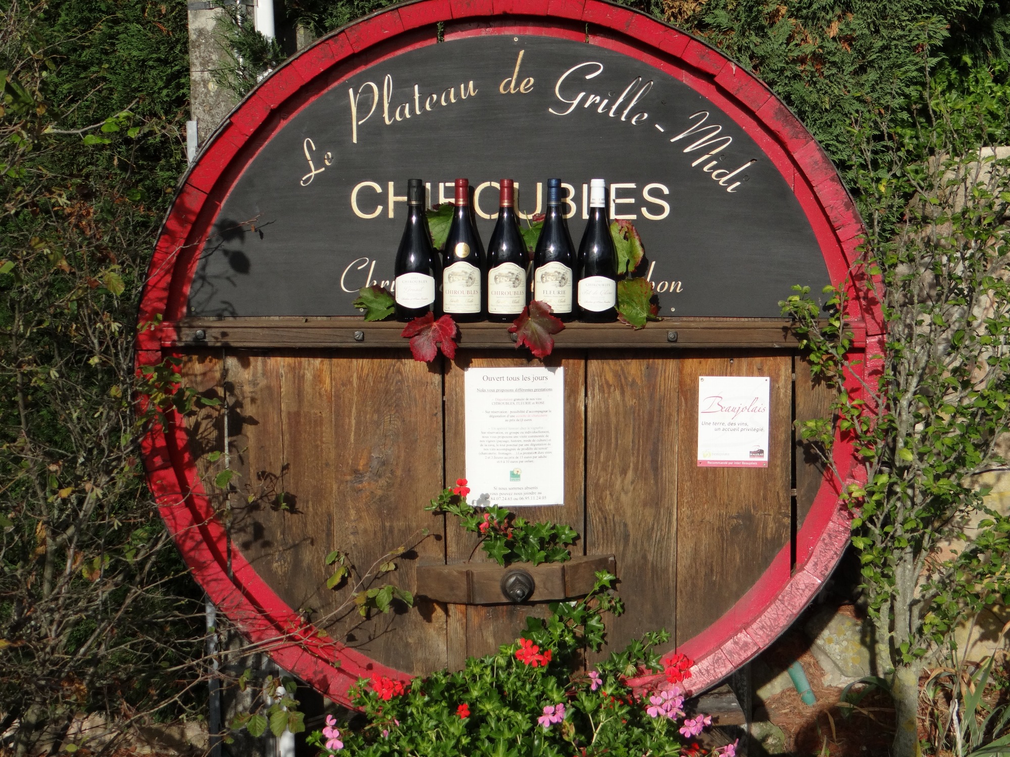 Le Plateau de Grille-Midi à Chiroubles