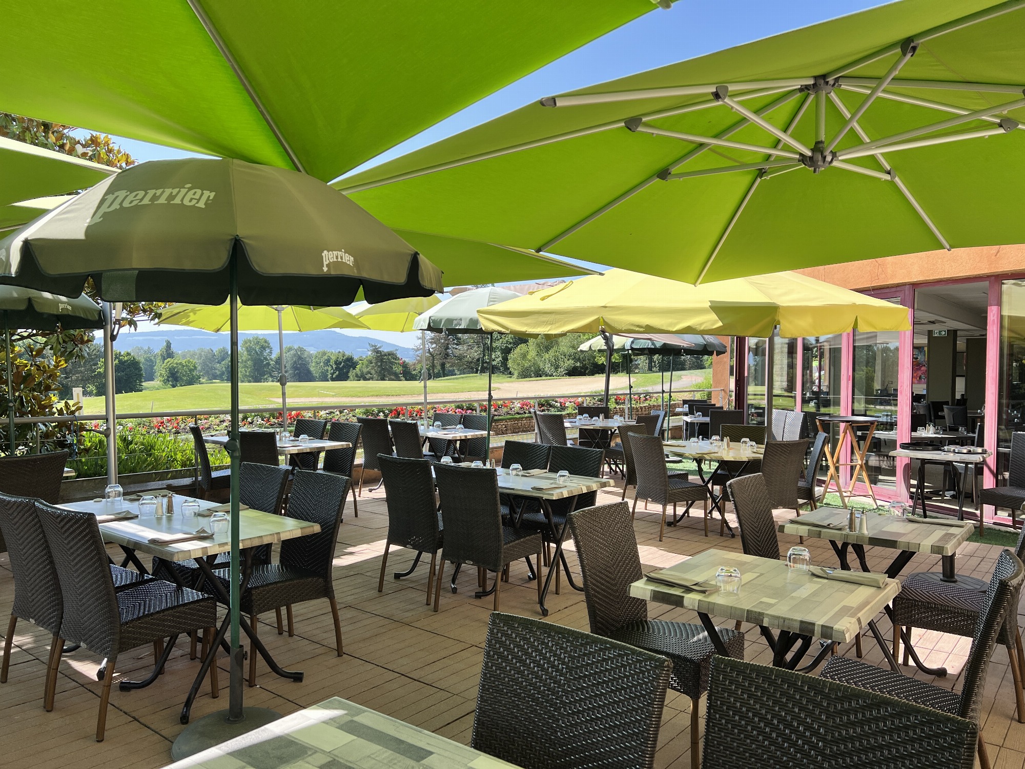 Terrasse - Golf du Beaujolais