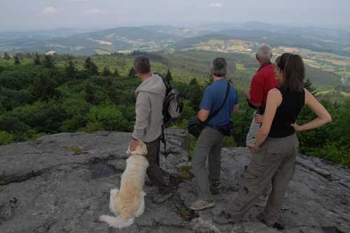 Randonnée à la Roche d'Ajoux