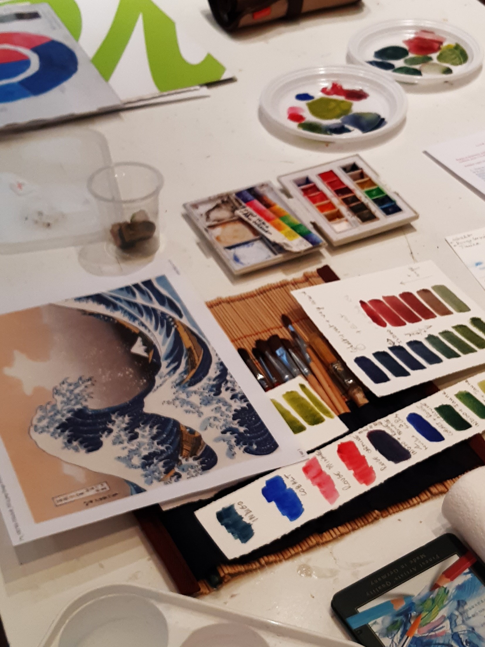 scène d'atelier