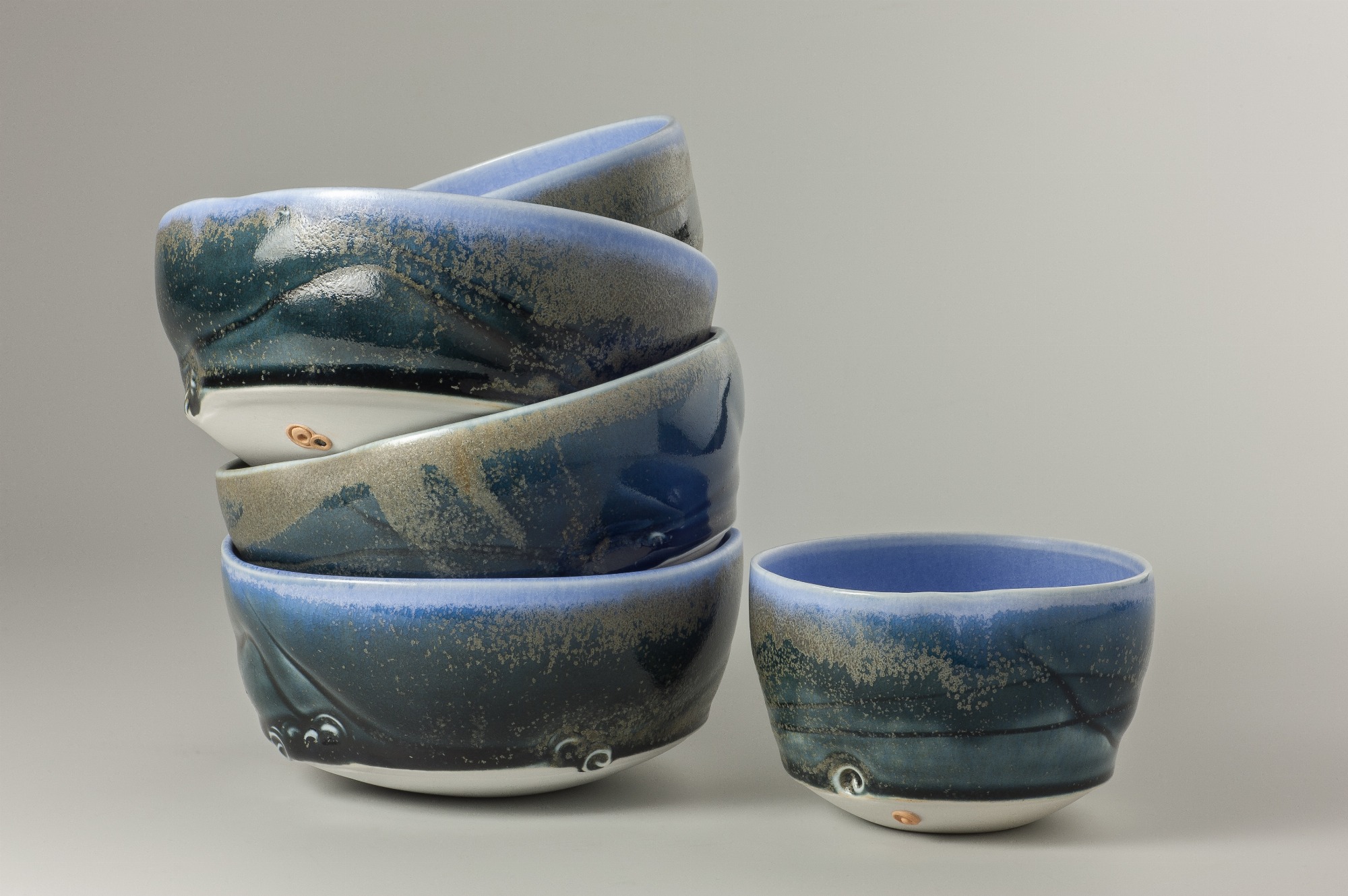 Bols en porcelaine émaillée