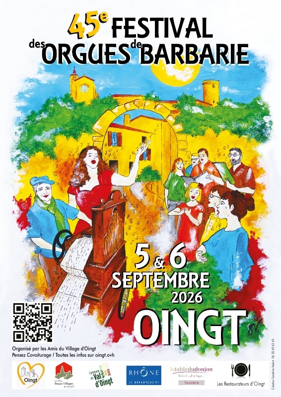 45ème Festival d'Orgues de Barbarie_Val d'Oingt