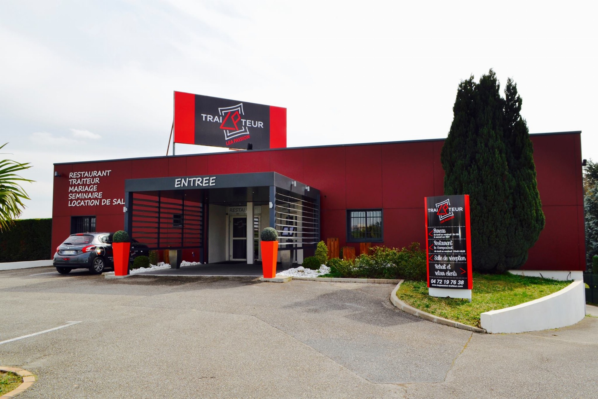 Devanture du restaurant