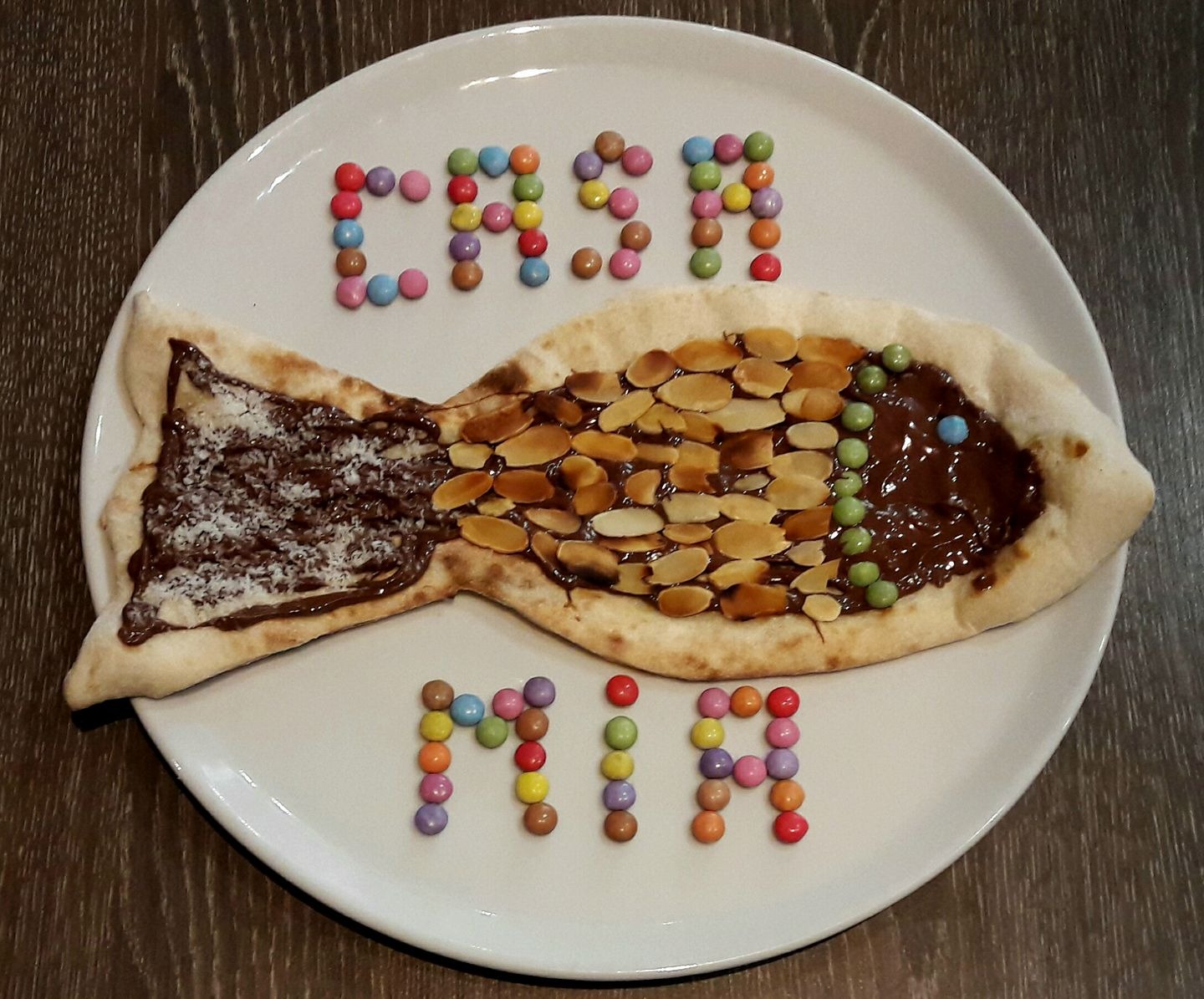 Casa Mia, pizza sucrée