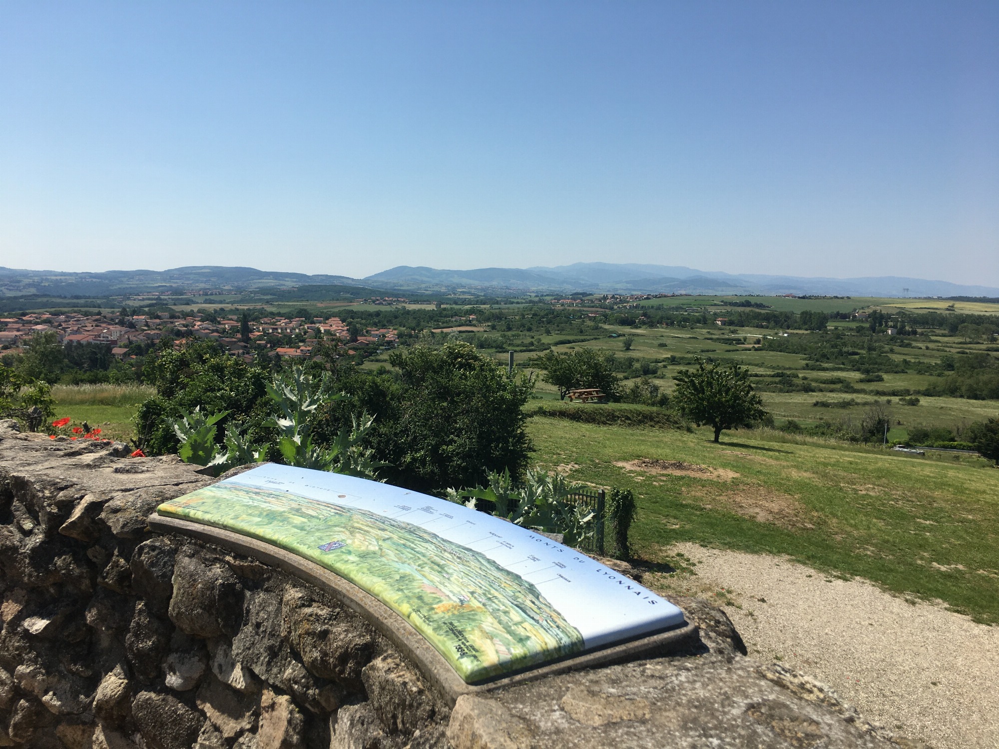 Panorama depuis le vieux bourg