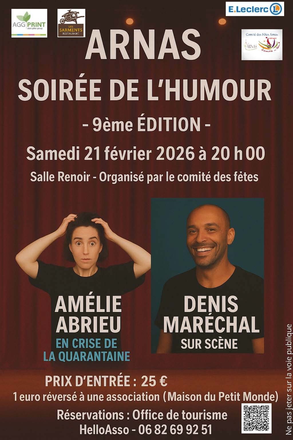La Soirée de l'humour - 9ème édition_Arnas