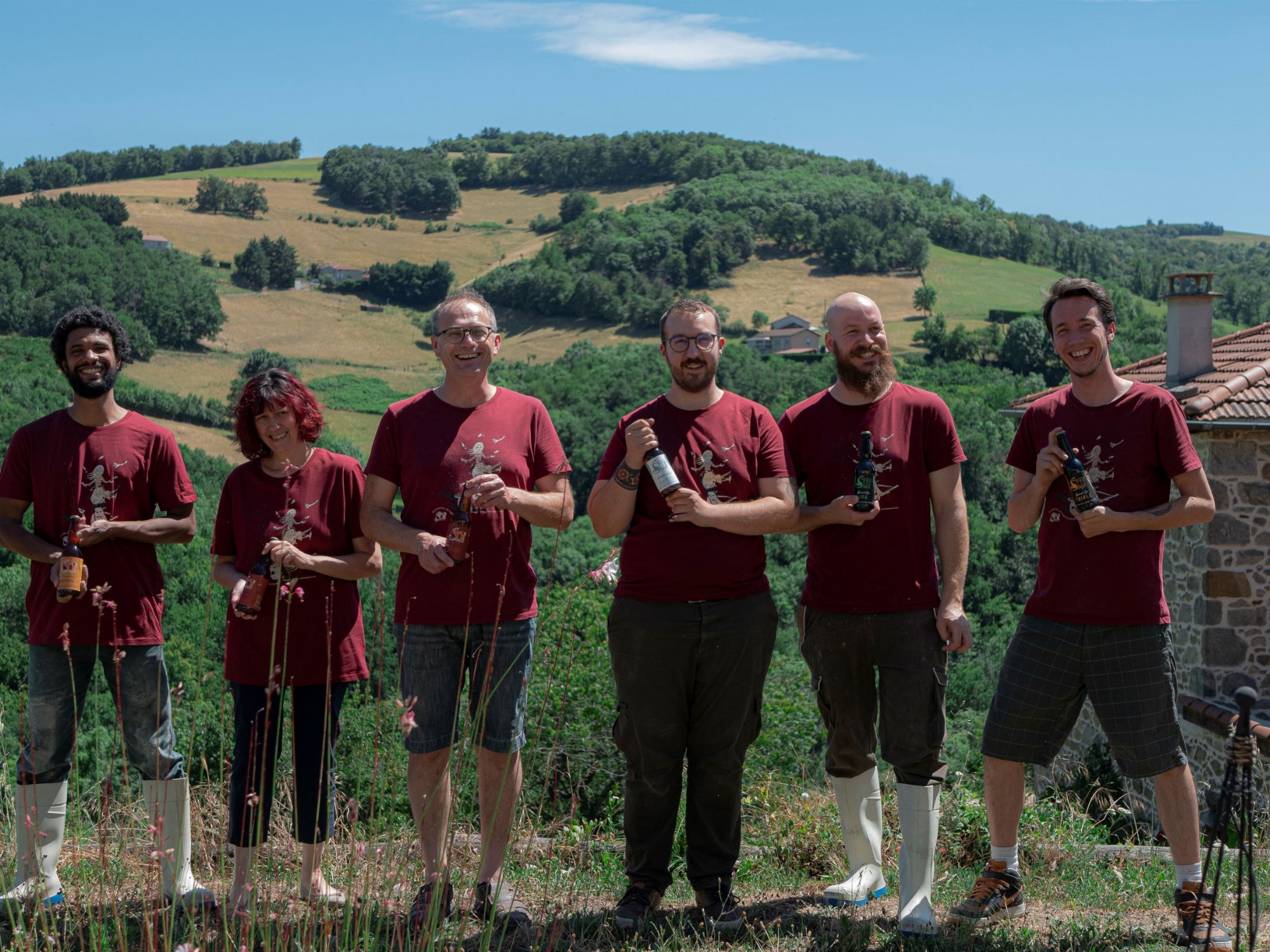 L'équipe_Ferme-brasserie La Soyeuse_RONTALON