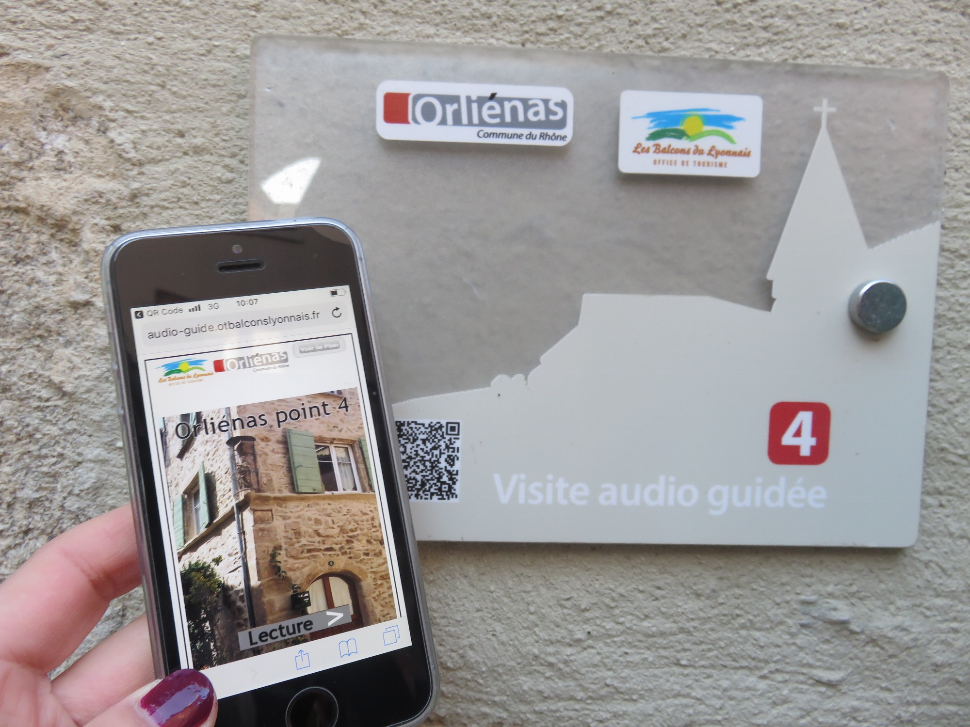 Visite audio guidée ORLIENAS