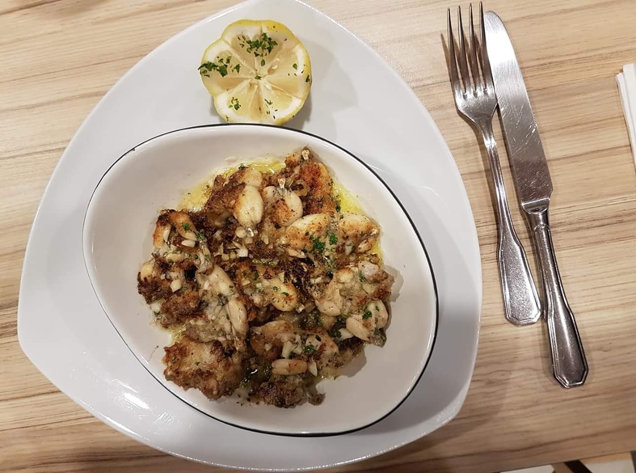 Grenouilles à la persillade