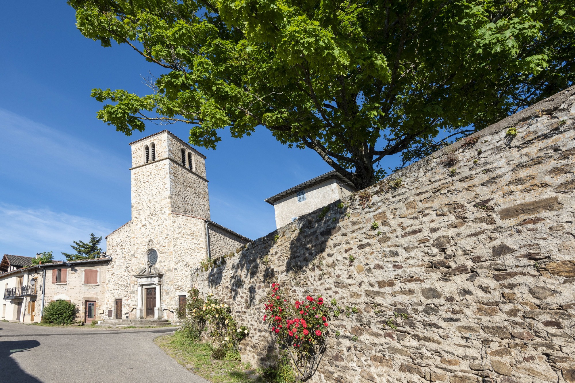 Eglise_Visite guidée du village médiéval_Riverie