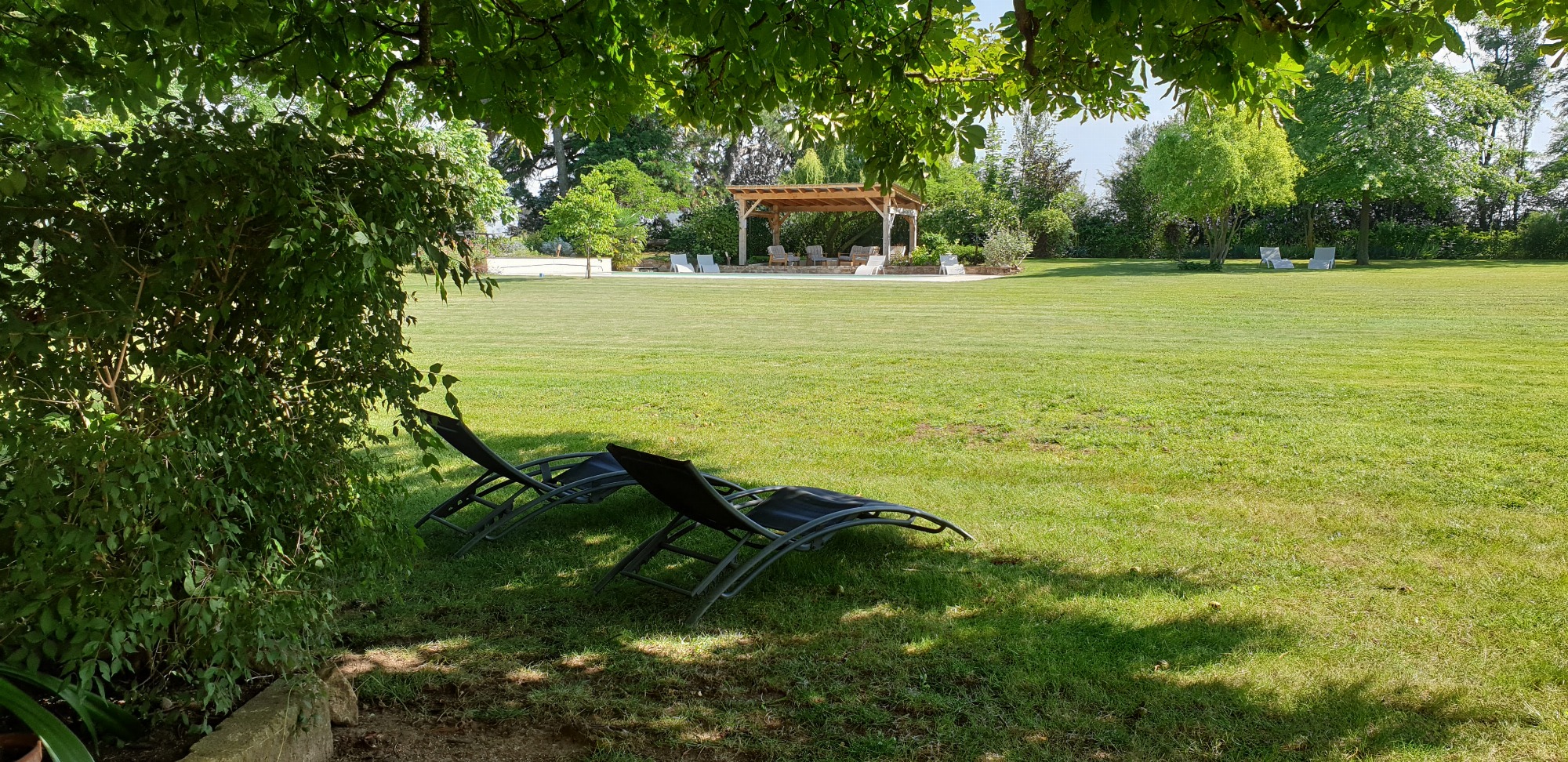 Repos parc arboré