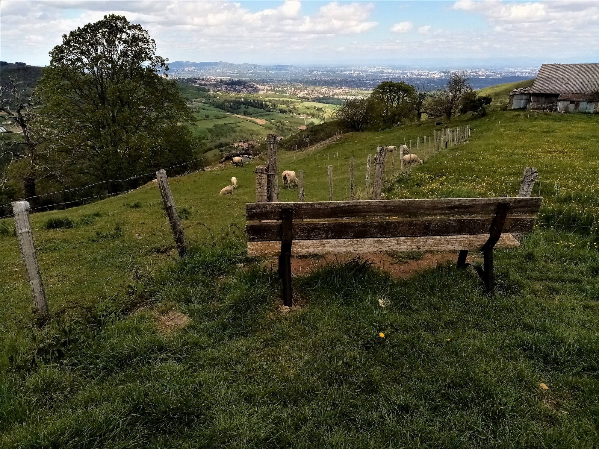 Vue depuis Châteauvieux