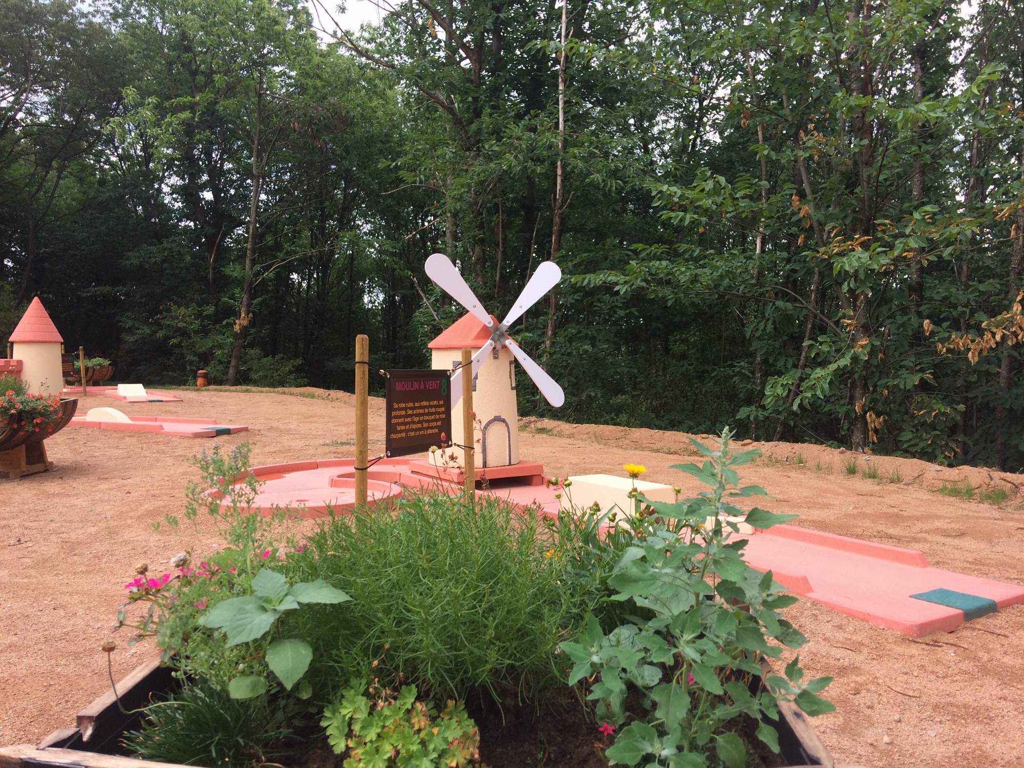 Le minigolf de Sélène 2