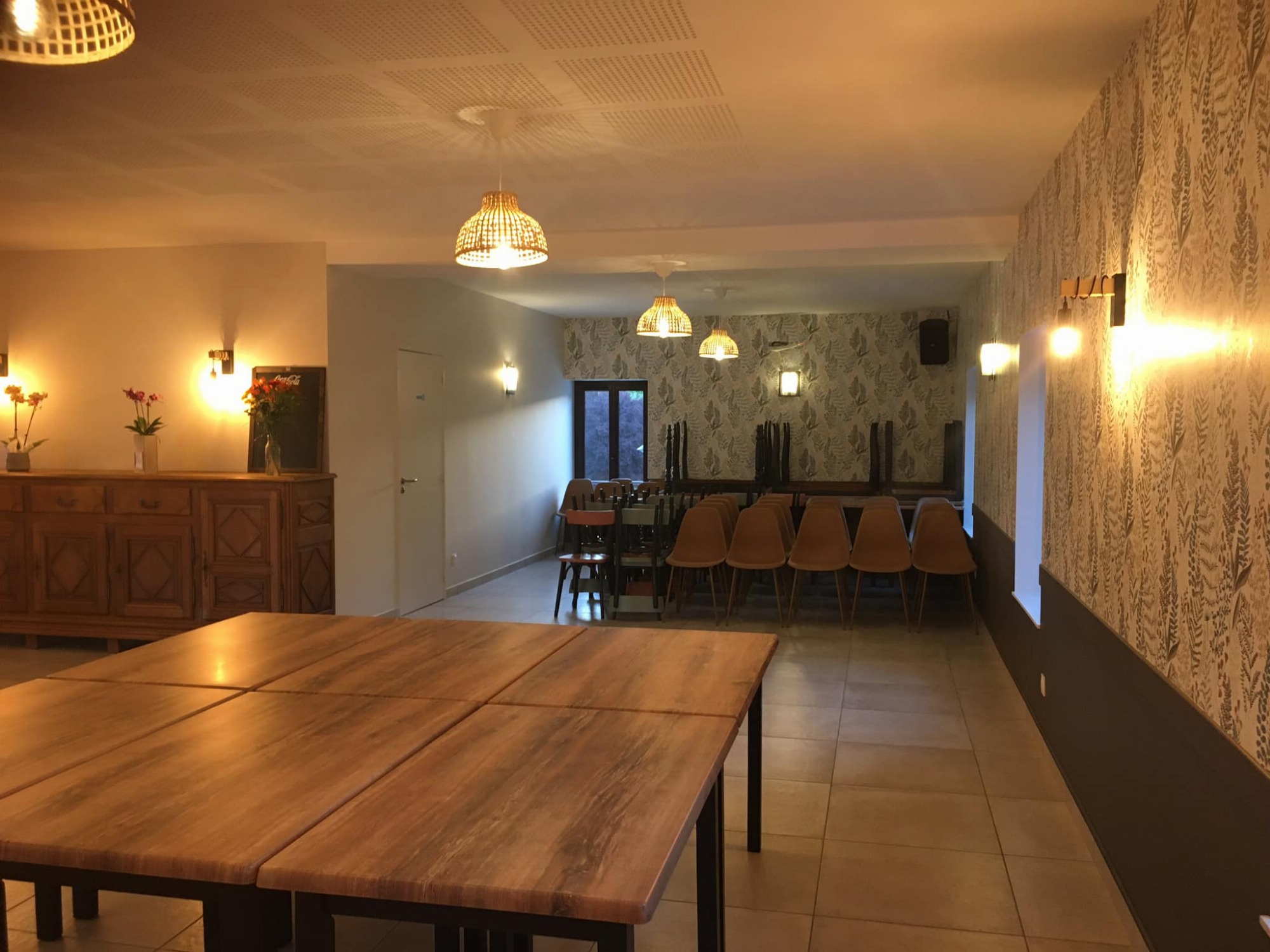 Salle de restaurant - bar