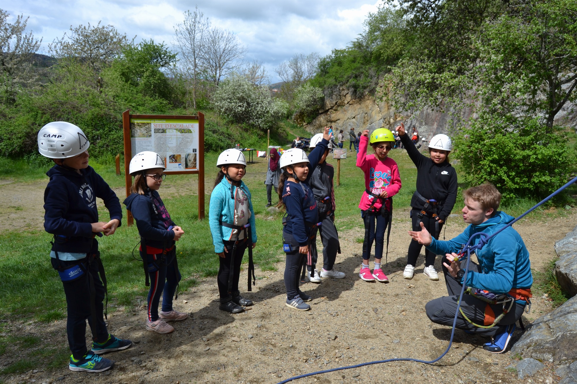 Escalade sur site naturel_RIVERIE