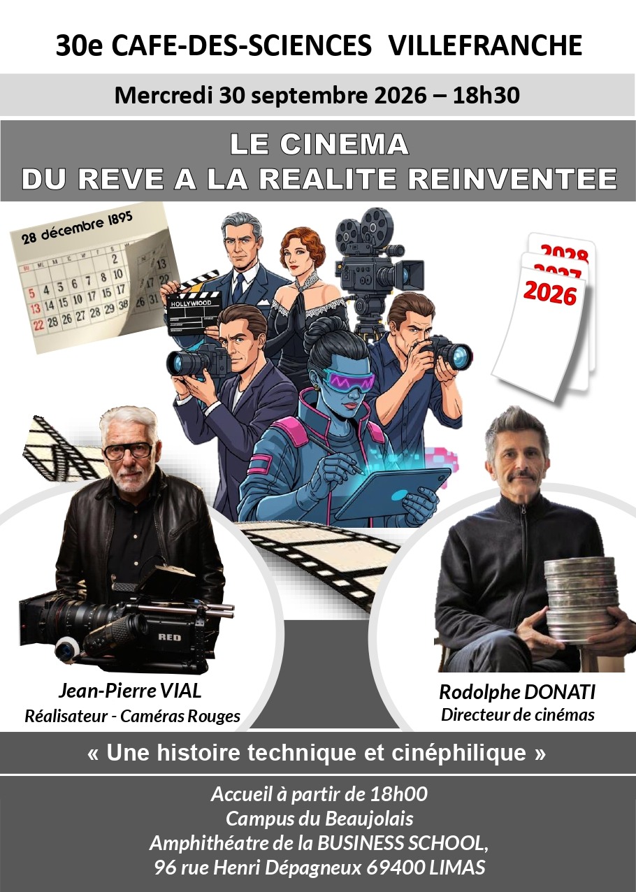 30ème Café des sciences - Le cinéma du rêve à la réalité augmentée_Limas