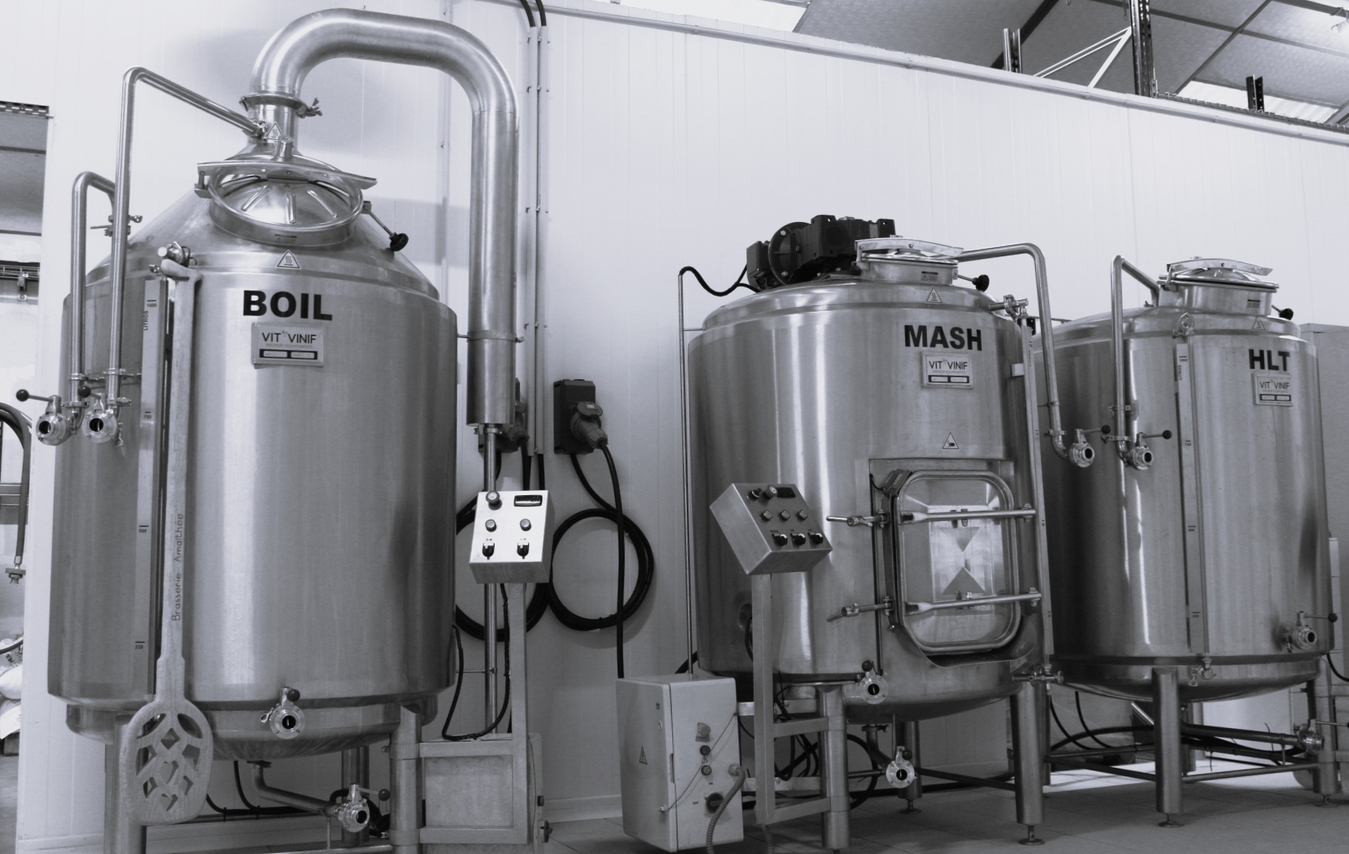 Salle de brassage