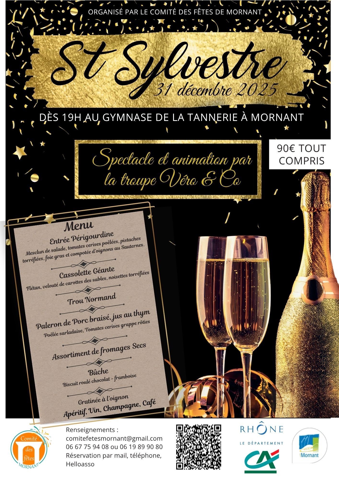 Soirée de la Saint Sylvestre_Comitedesfêtes_Mornant