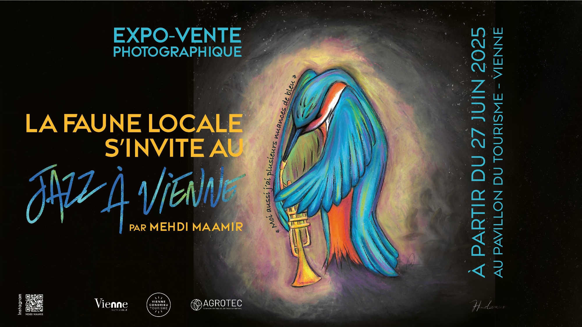 Expo-vente photographique : La faune locale s'invite au Jazz à Vienne_Vienne
