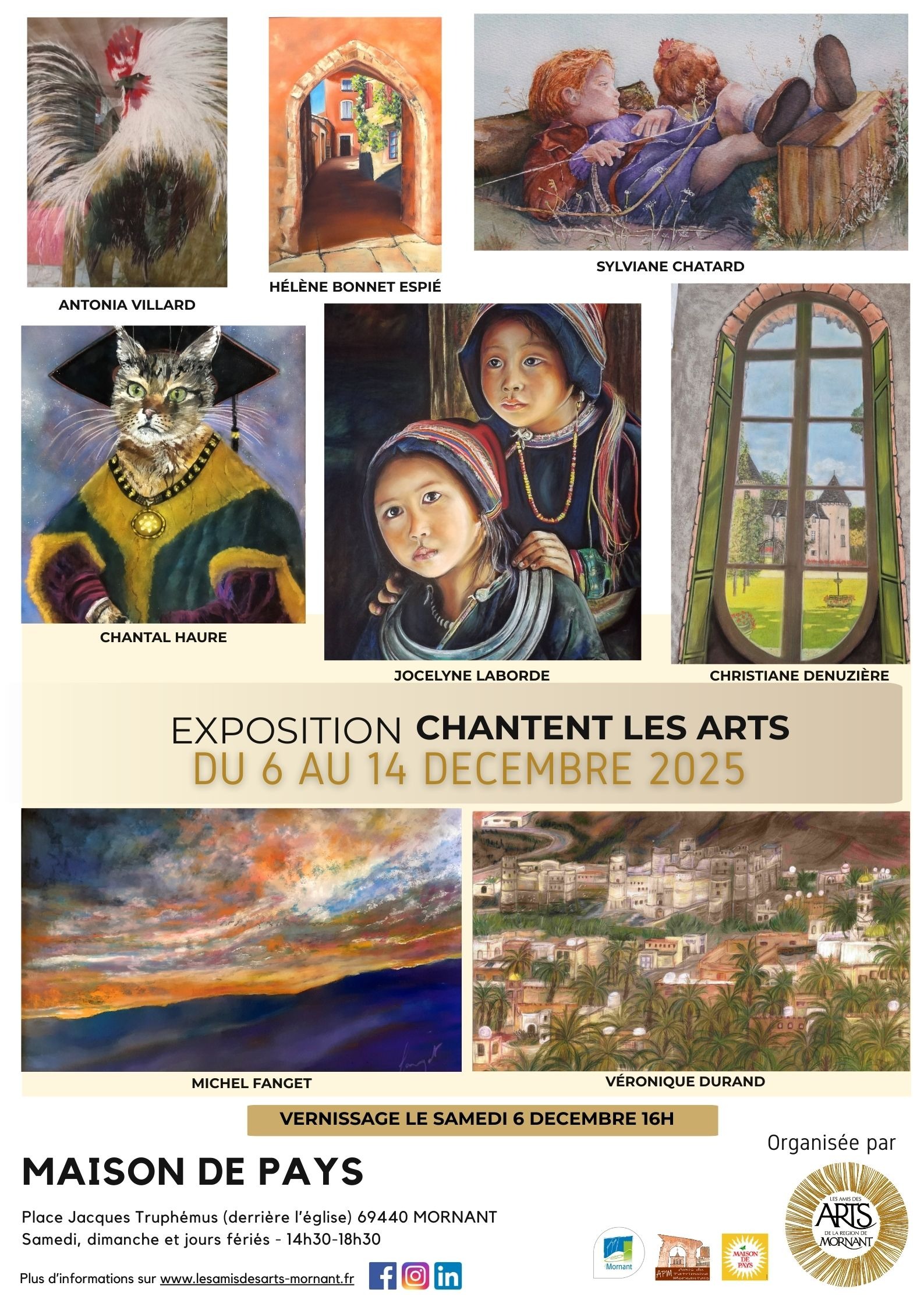 Exposition : chantent les Arts_Mornant