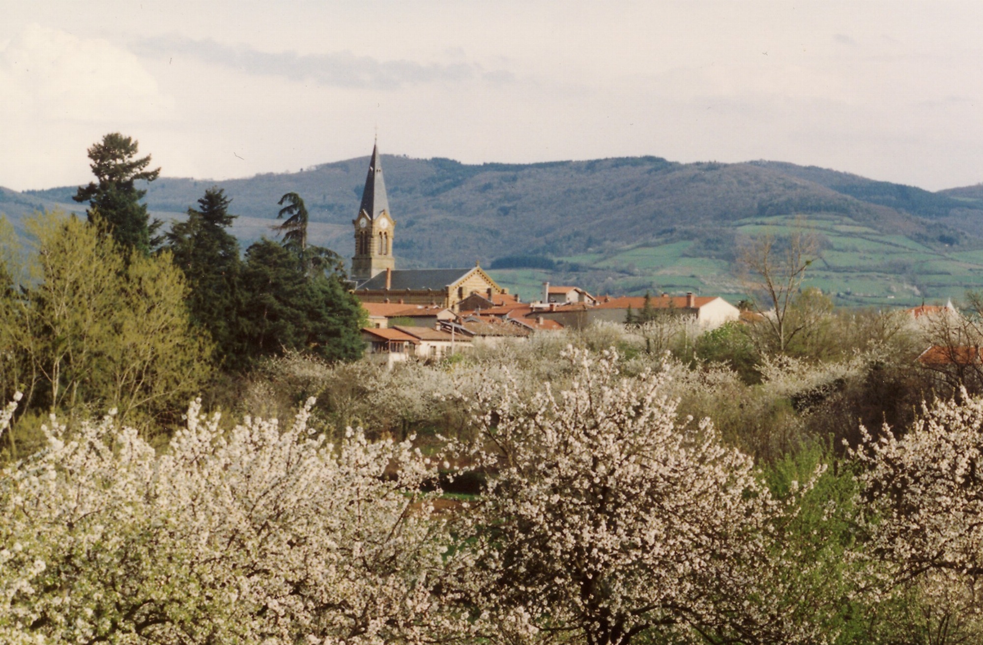 Un village des Monts du Lyonnais