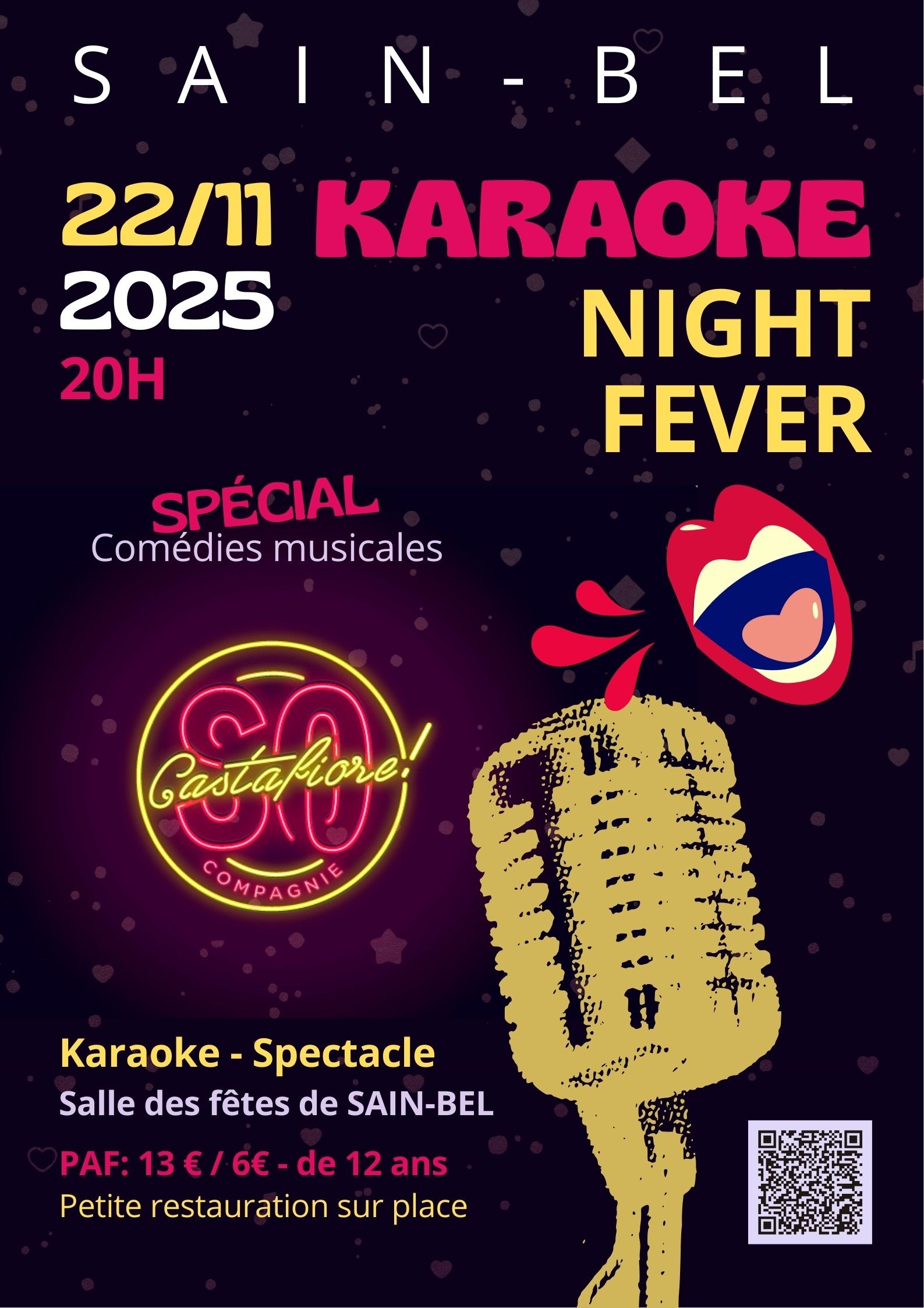 Affiche Karaoke night fever