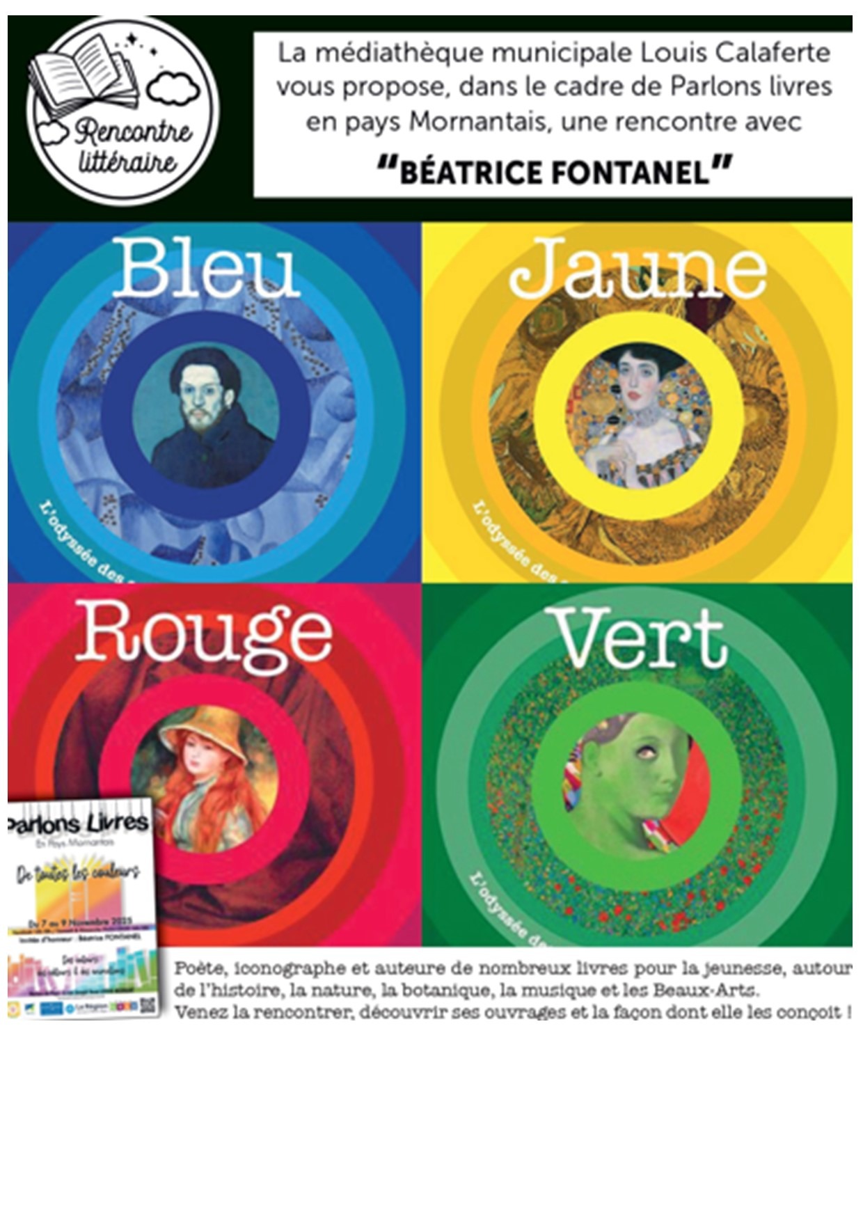 Rencontre d'auteur : Béatrice Fontanel_Mornant