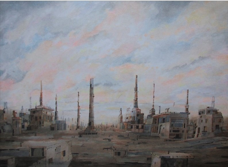 Exposition de Peintures : Fin de règne par Luc Davienne_Vienne