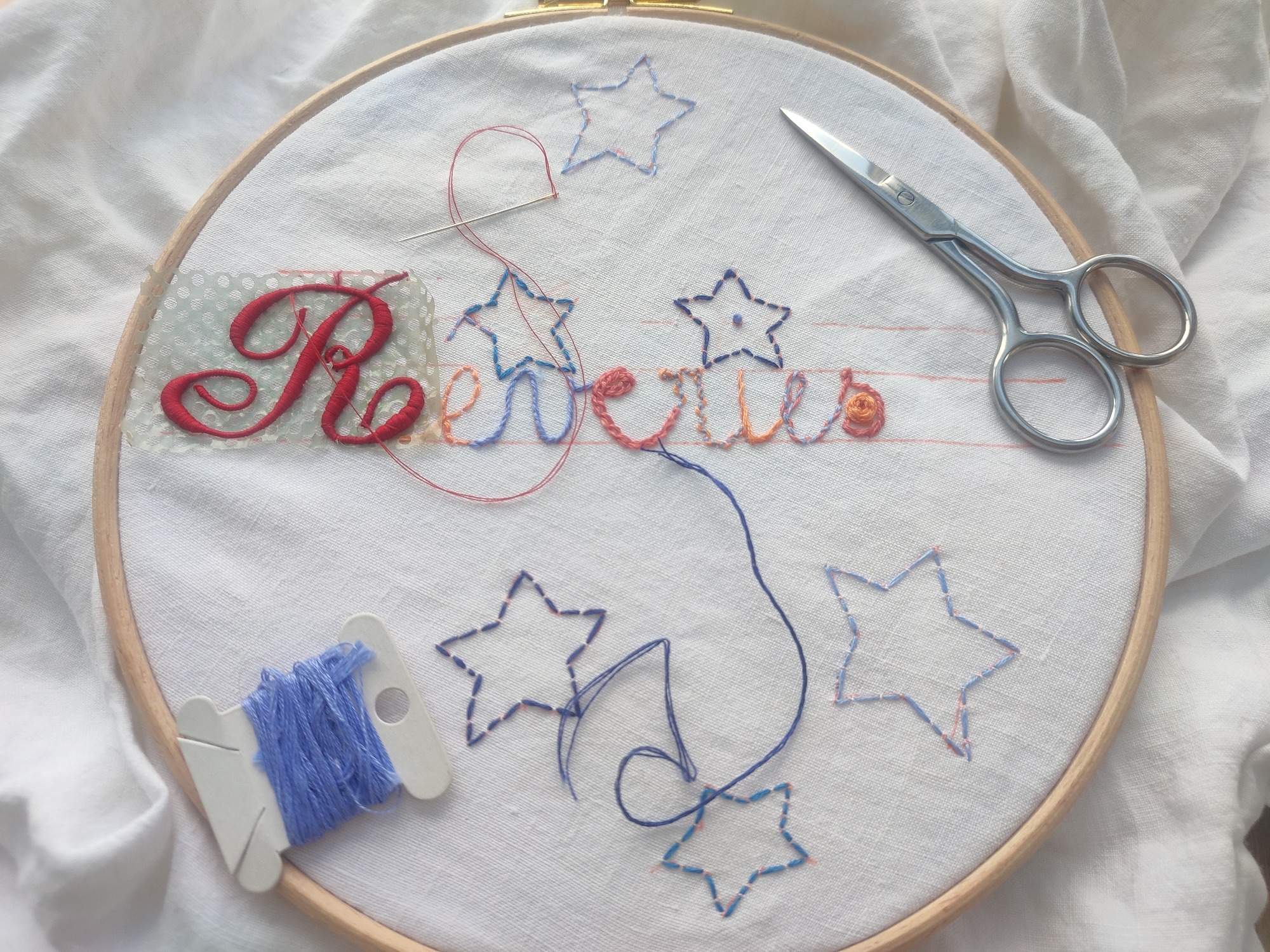 Broderie Traditionnelle avec Marie-Laure