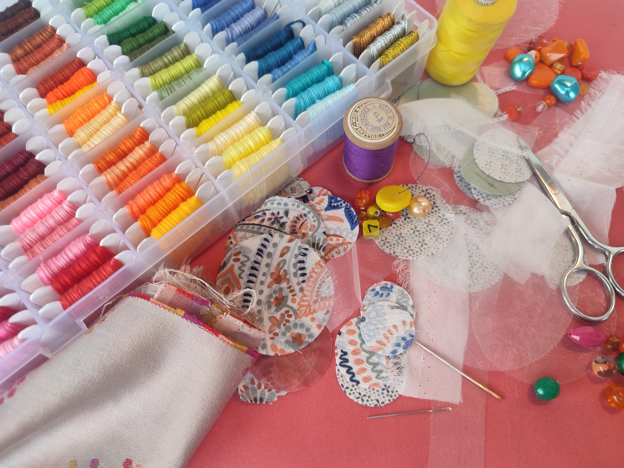 Broderie Traditionnelle avec Marie-Laure_