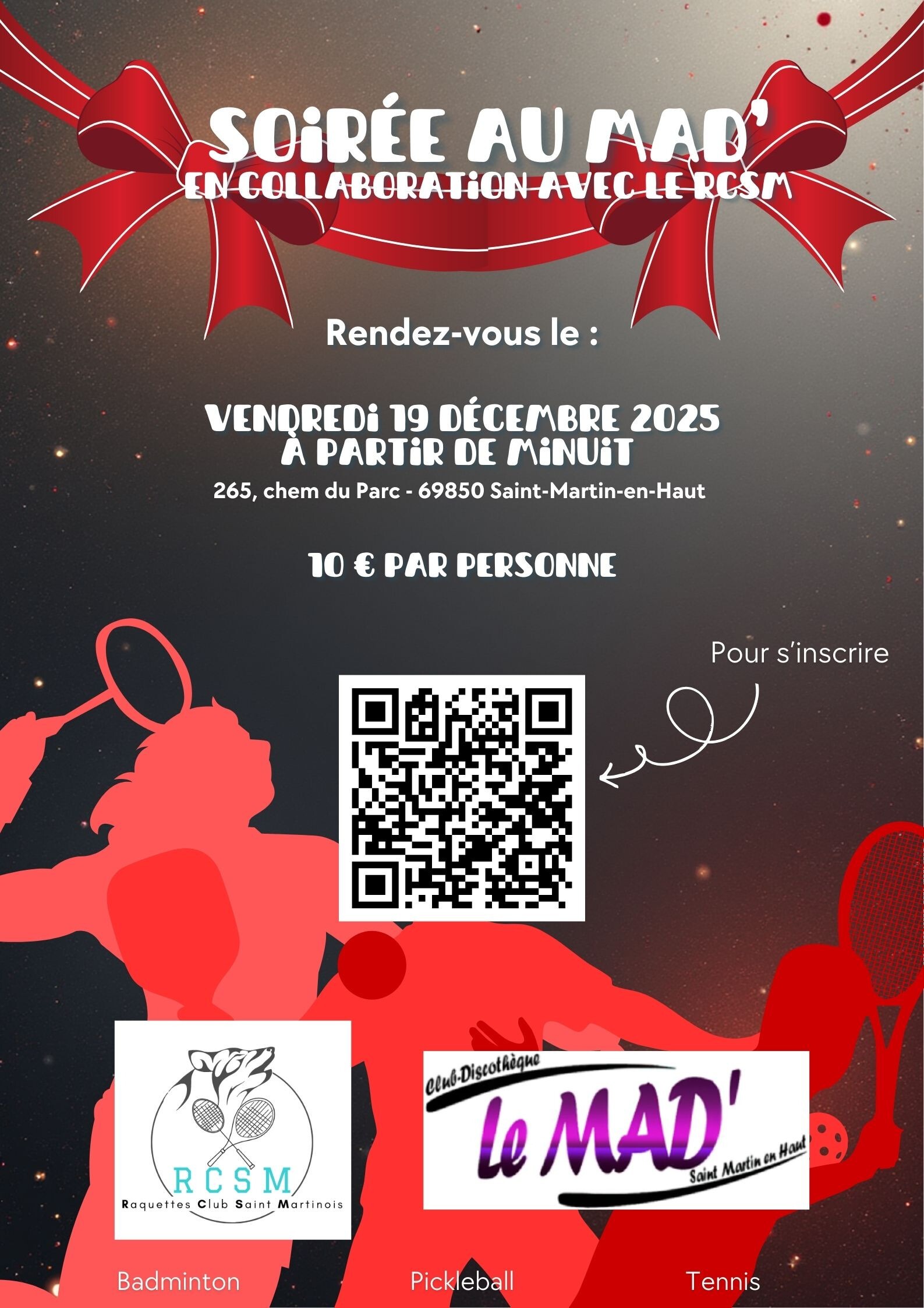 Soirée au Mad' avec le RCSM_Saint-Martin-en-Haut