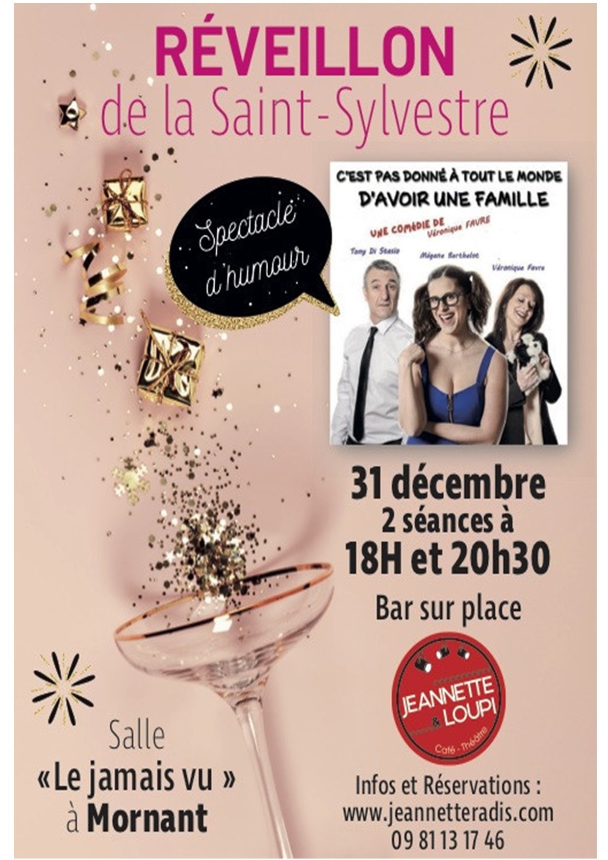 Réveillon de la Saint Sylvestre_leJamaisVu_Mornant