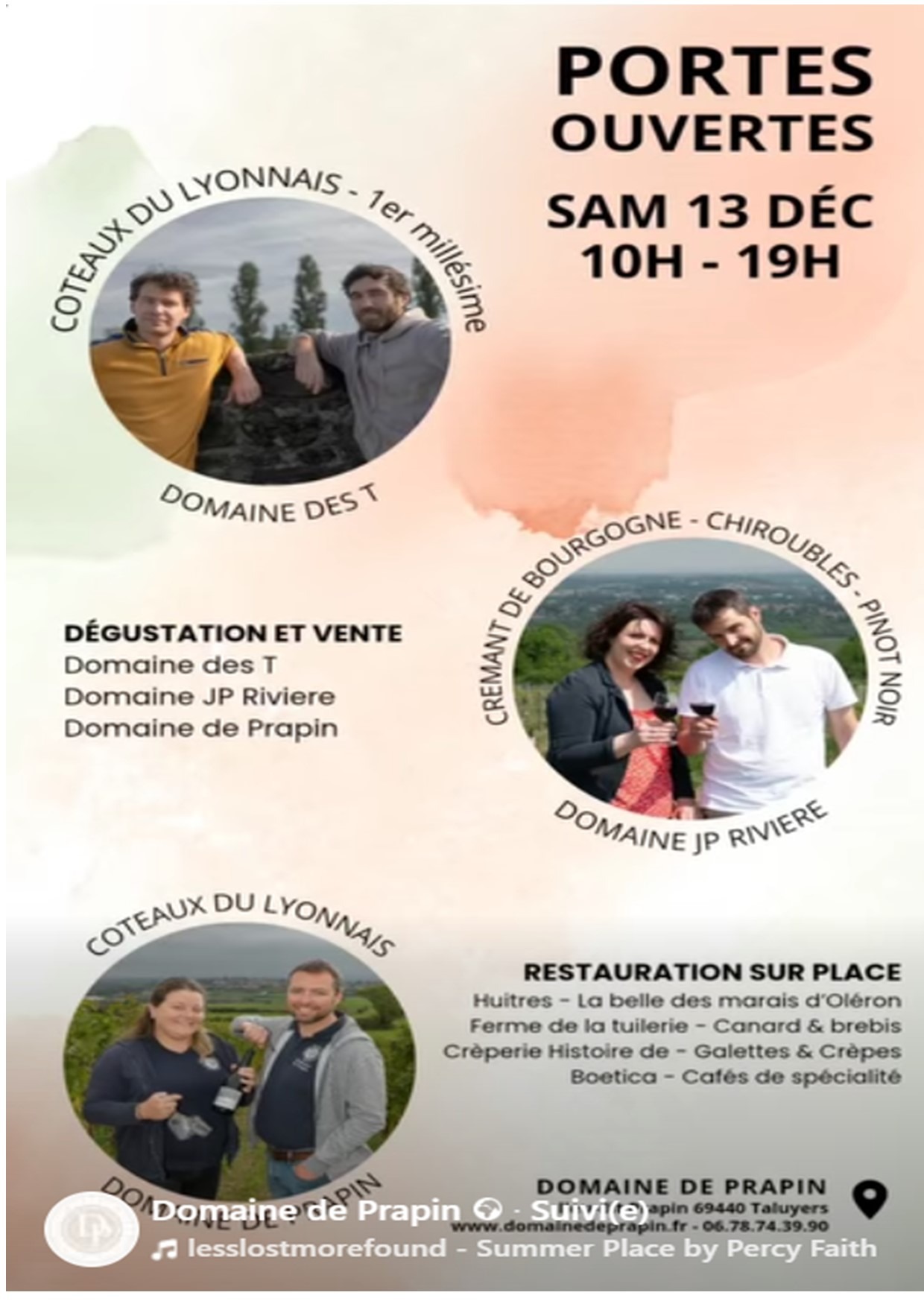 Journée Portes Ouvertes Domaine Prapin_Taluyers