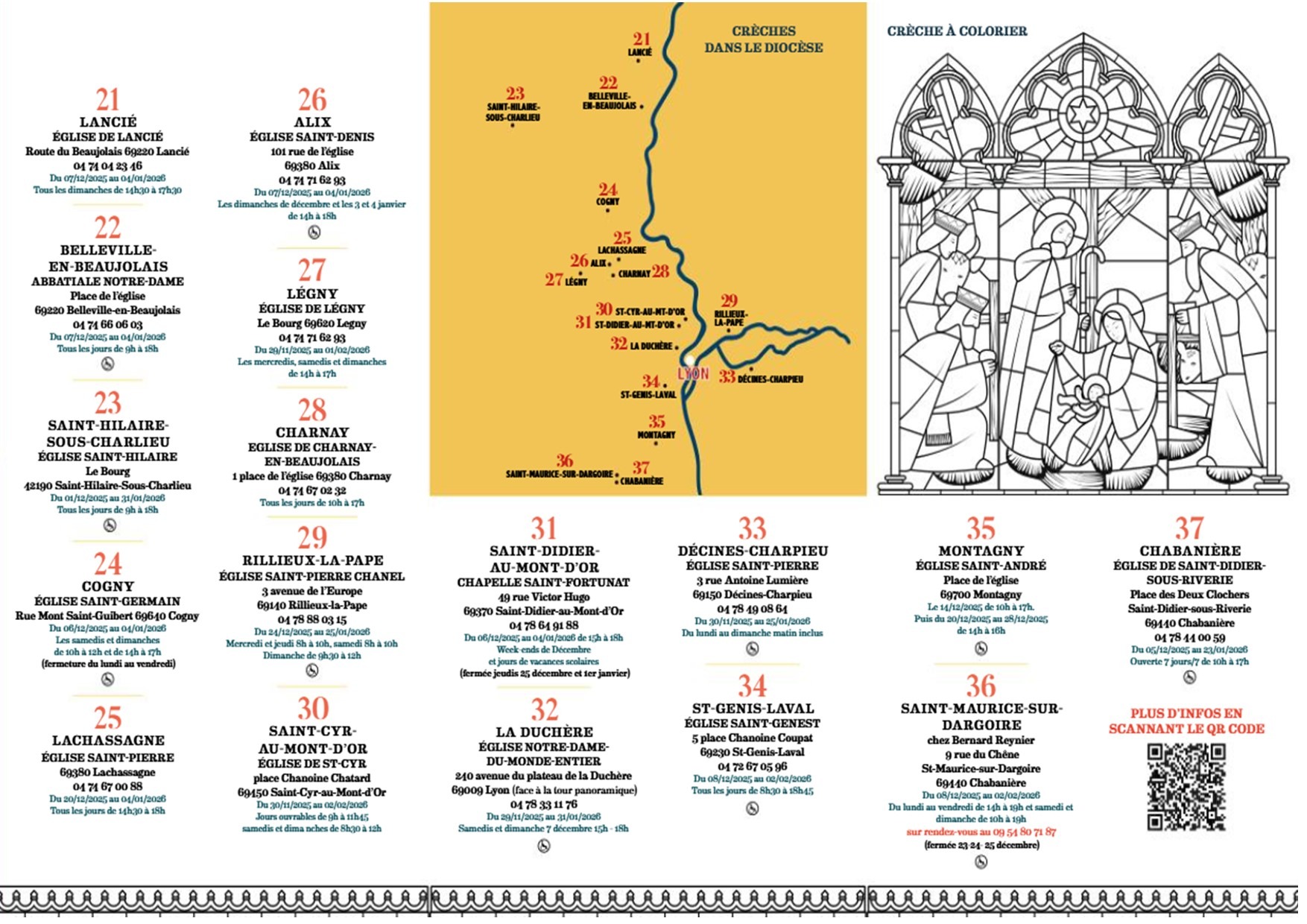 Chemin des crèches 2025_DiocèsedeLyon_Mornant