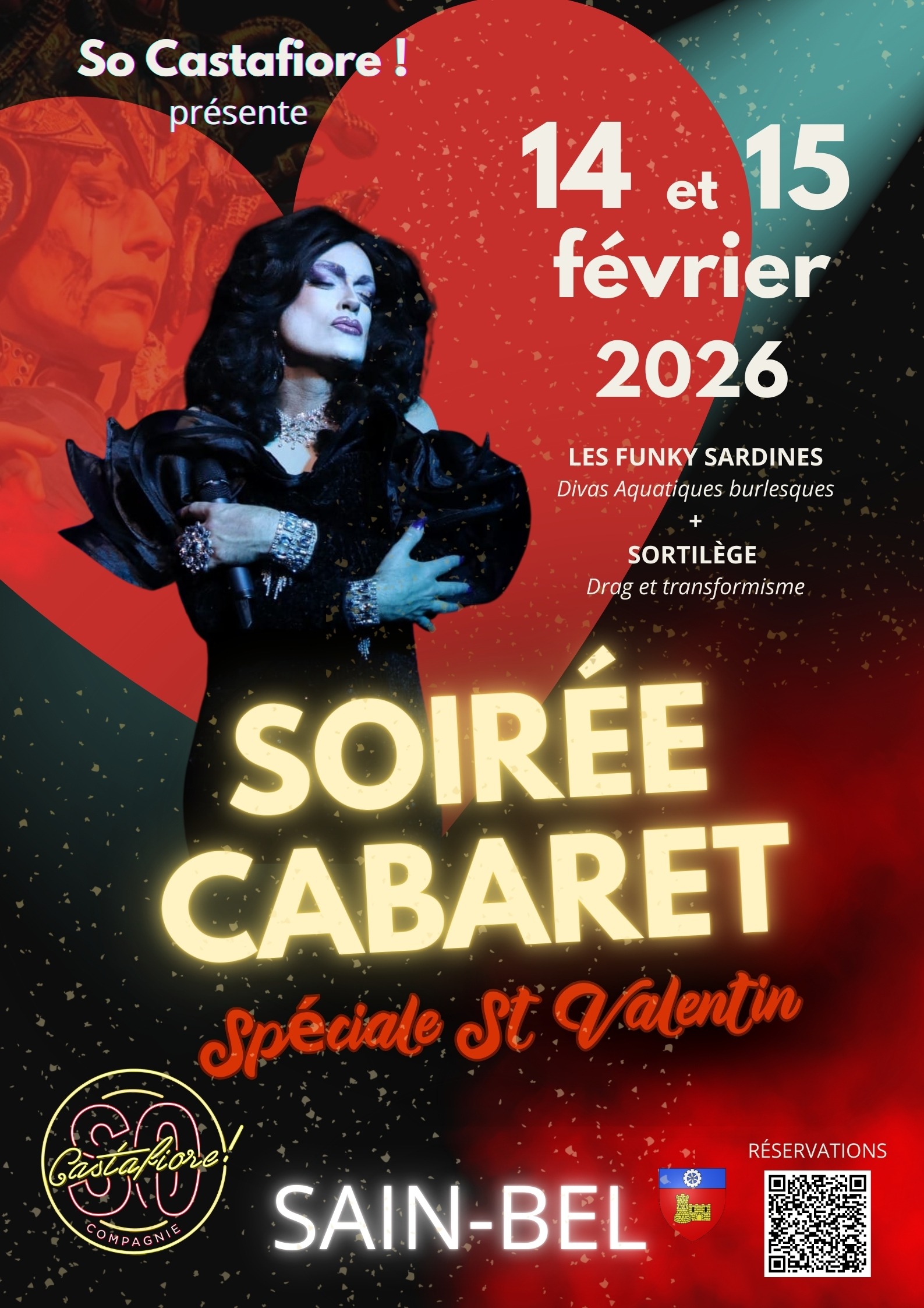 Affiche soirée cabaret