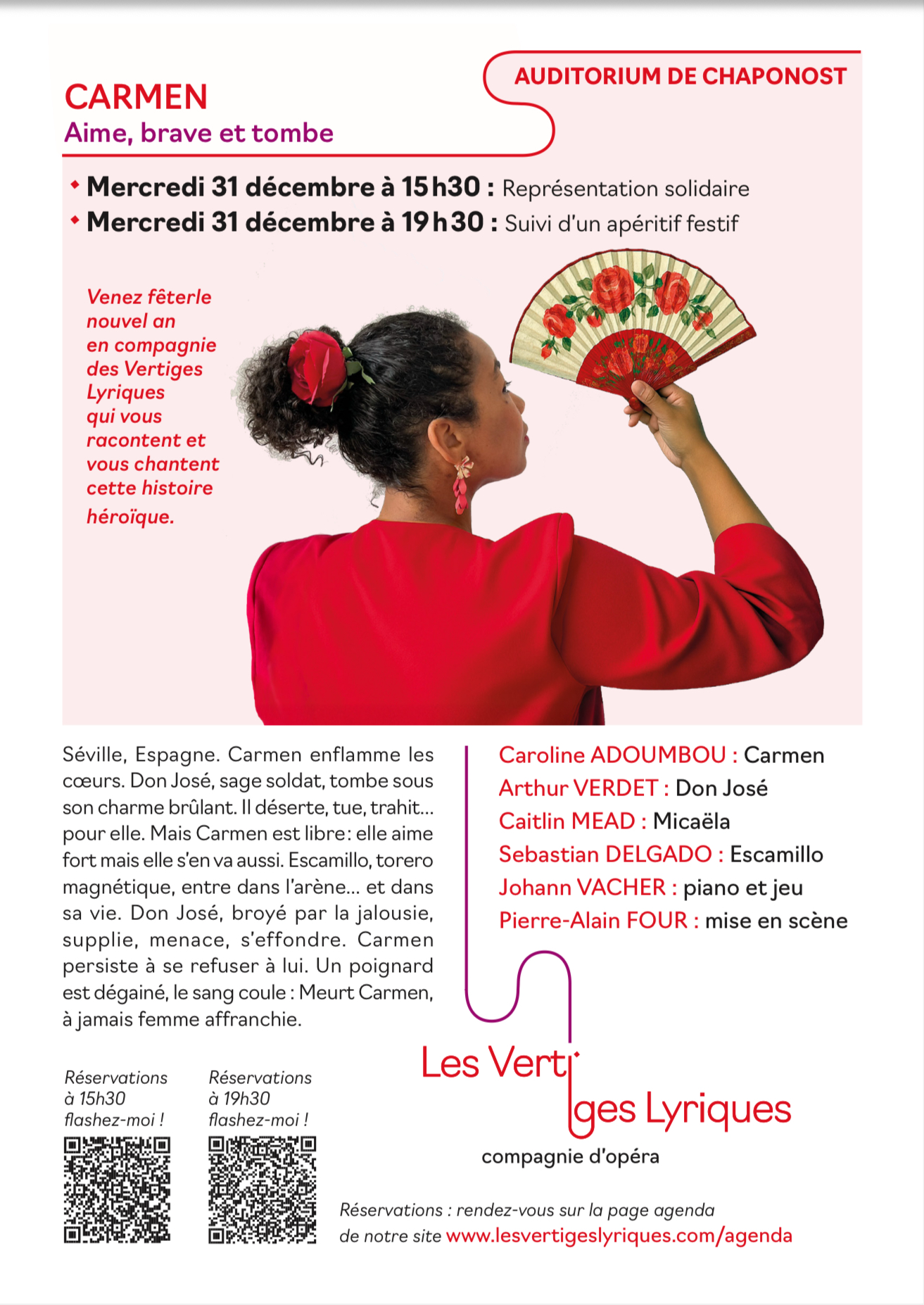 Flyer Réveillon à l'opéra