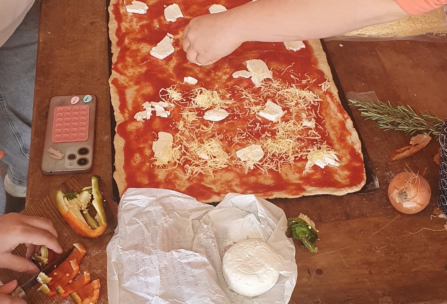 garniture de la pizza_Le CroissantFertile_Mornant