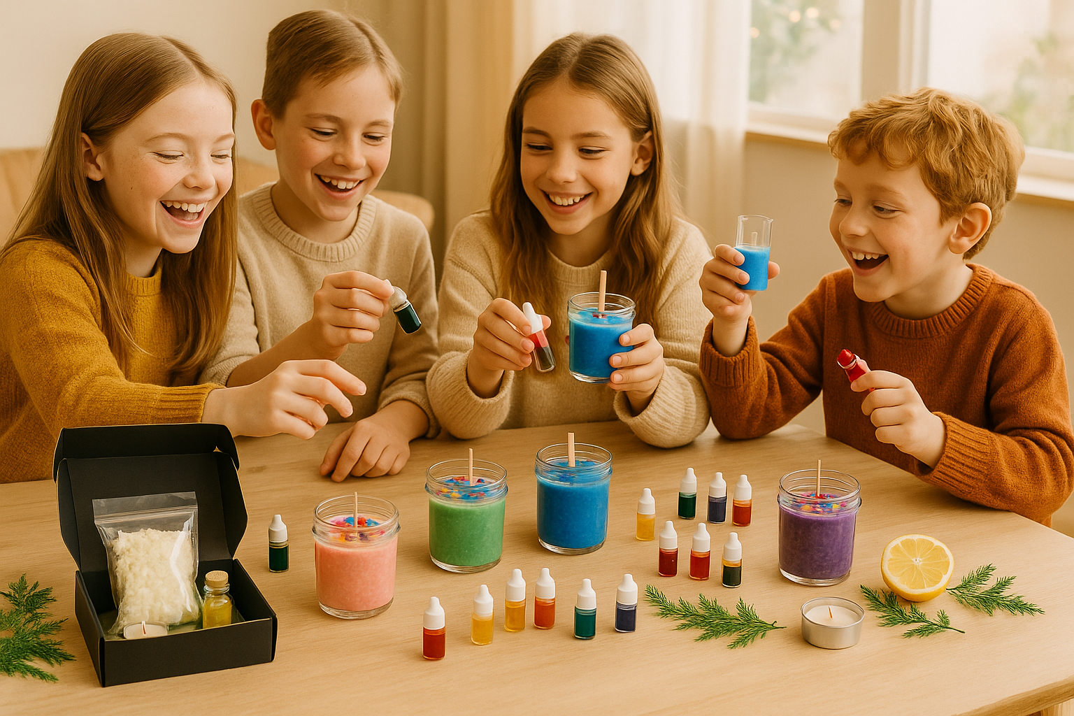 Atelier Bougie Naturelle – Enfants