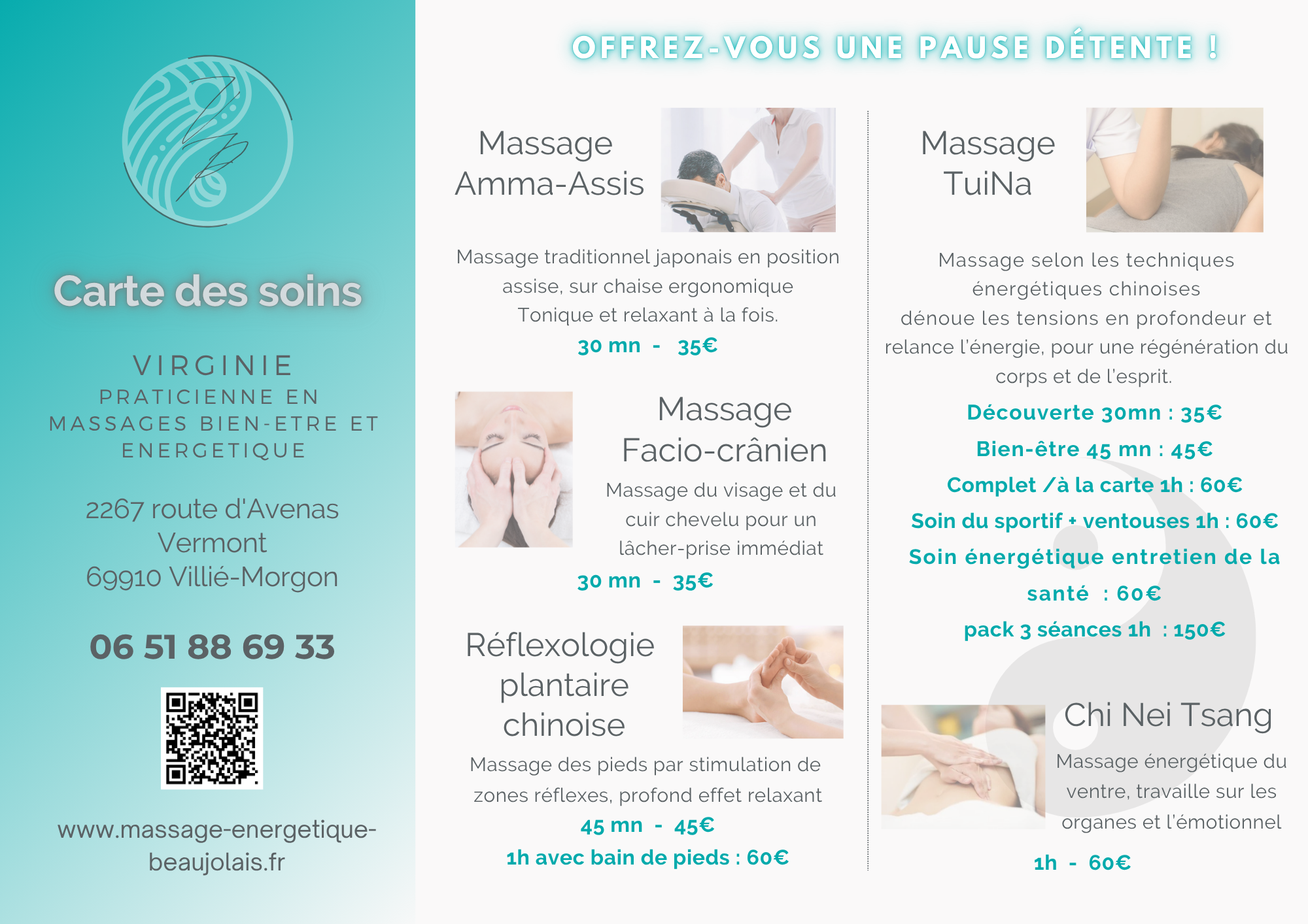 Carte des soins