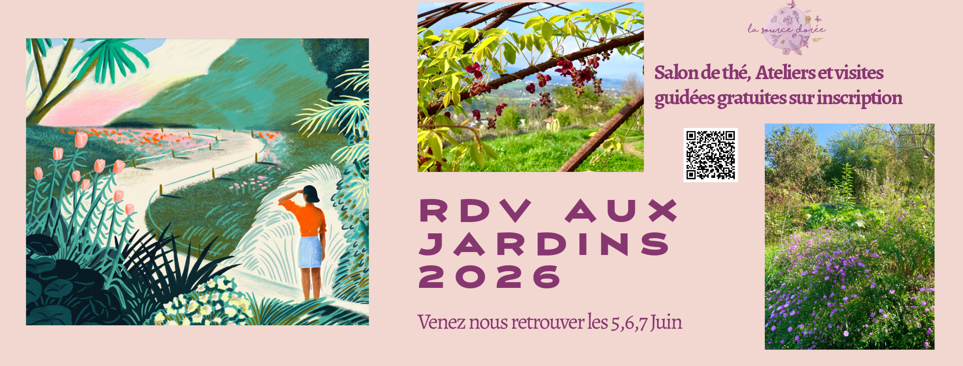« Rendez-vous aux jardins » - La Source Dorée_Saint-Pierre-la-Palud