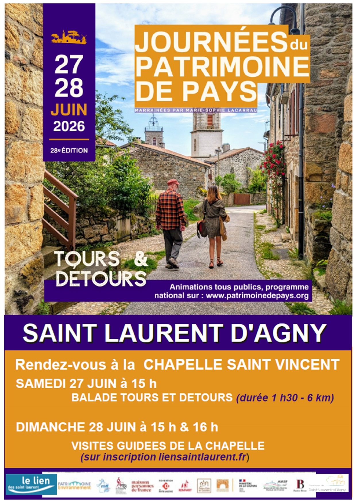 Visite commentée : chapelle Saint Vincent_Saint-Laurent-d'Agny