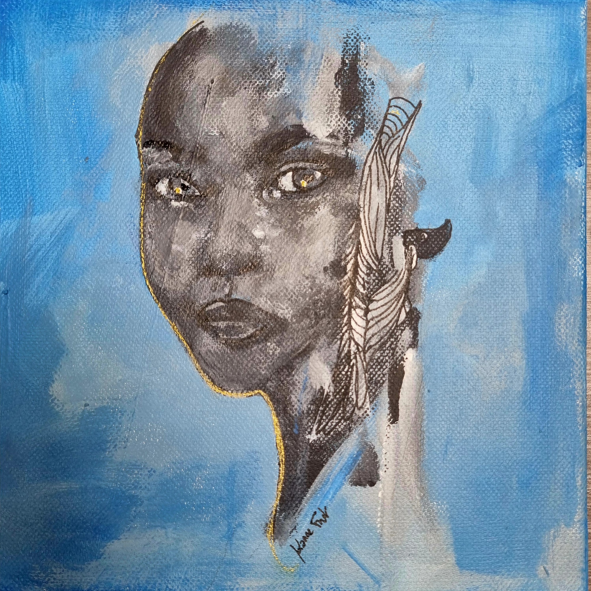Karine Finet, artiste-peintre_Sainte-Paule
