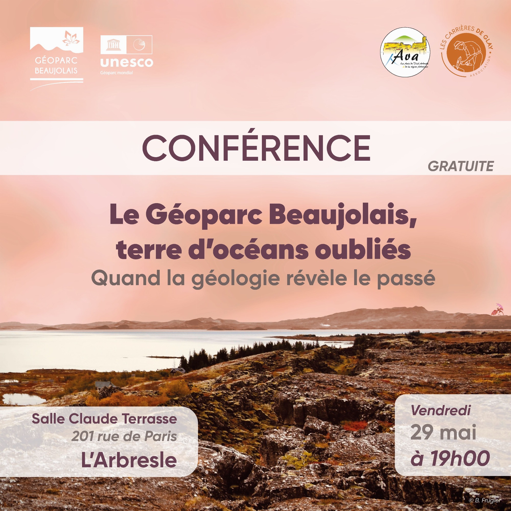 Conférence - le Géoparc Beaujolais, terre d'océans oubliés