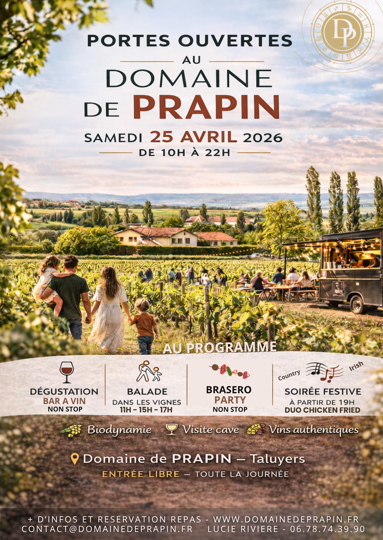 Portes ouvertes Domaine Prapin_TALUYERS