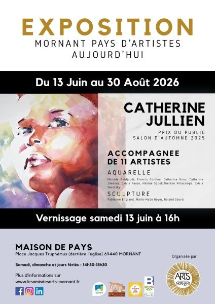 Exposition : Catherine Jullien et 11 artistes_MaisondePays_Mornant