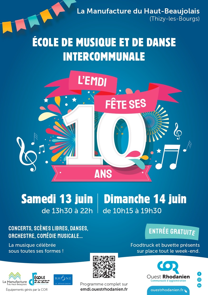 10 ans de l’École de musique et de danse intercommunale_Thizy-les-Bourgs