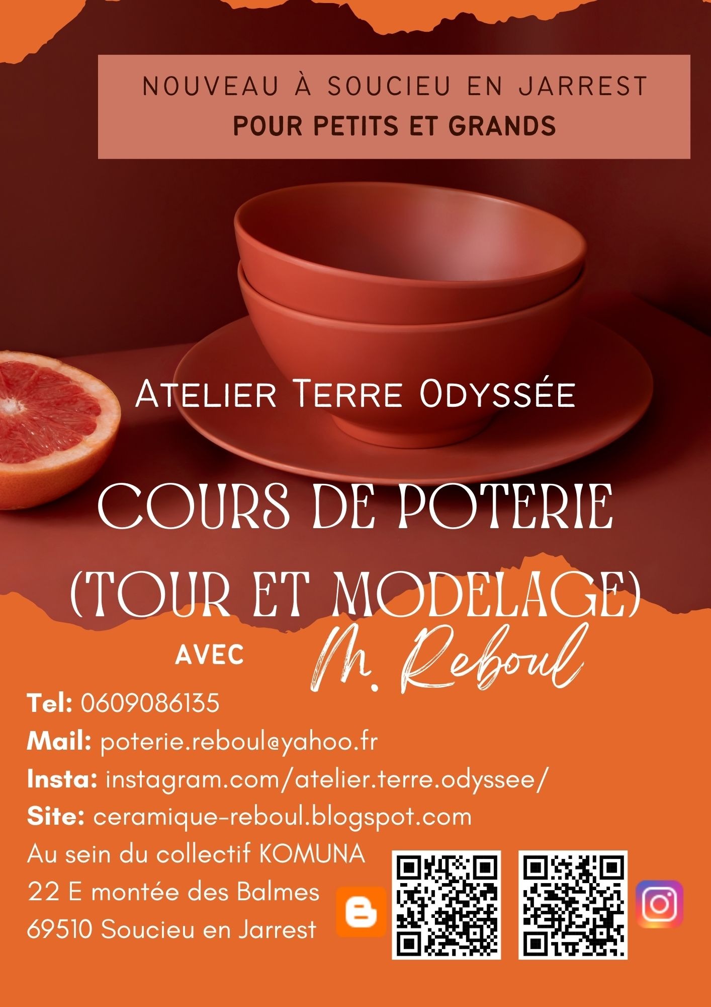 Atelier Terre Odyssée_Stage de poterie_Soucieu en Jarrest